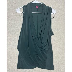 Vince Camuto Draped Sleeveless Top S